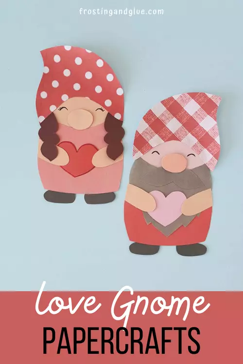 Love Gnome Papercraft