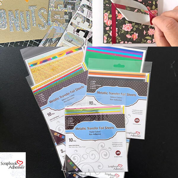 Scrapbook Adhesives Metallic Transfer Foil Sheets Review