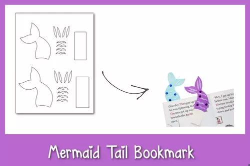 Diy Mermaid Tail Bookmark