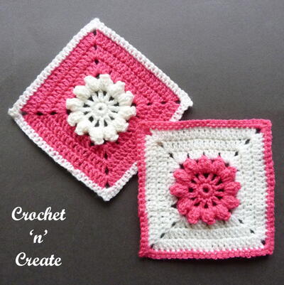 Crochet Blanket Motif