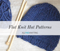 26 Flat Knit Hat Patterns