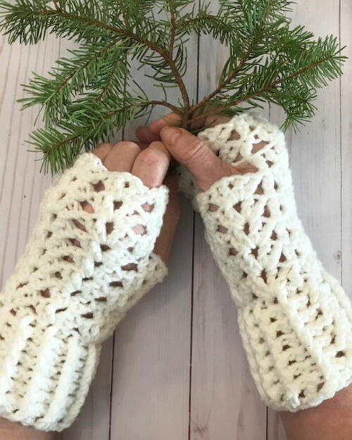 The Alice Fingerless Gloves