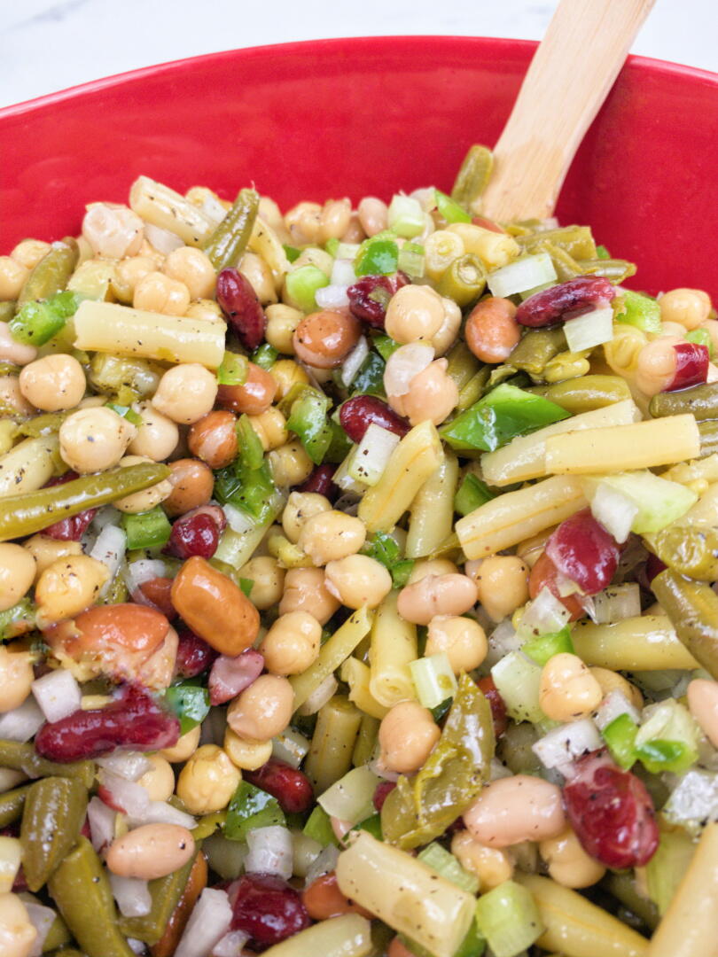 Mixed Bean Salad | FaveSouthernRecipes.com