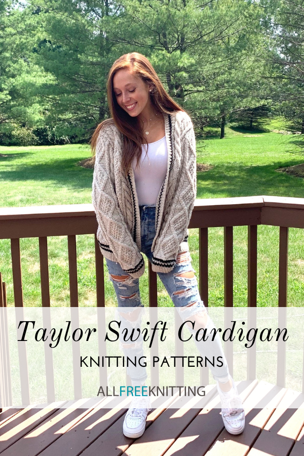 Crochet Taylor Swift Folklore Cardigan PDF Pattern 
