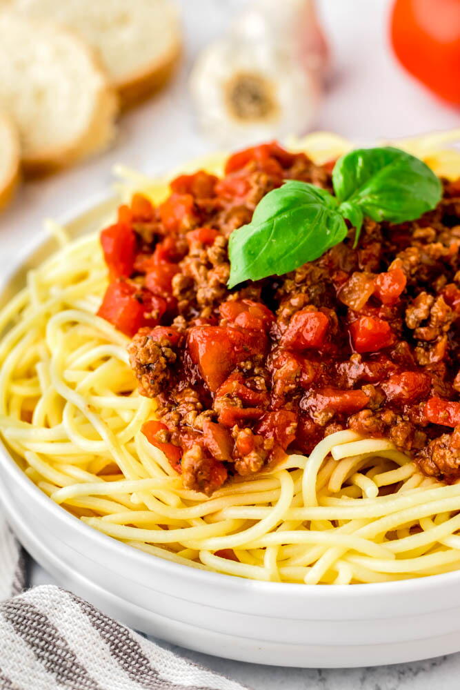 Homemade Spaghetti Sauce With Ground Beef