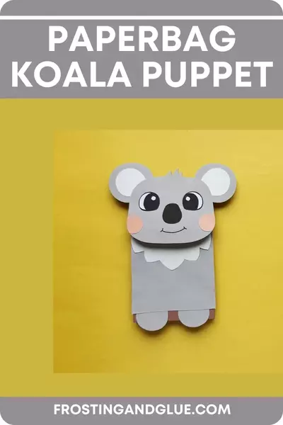 Koala Paper Bag Puppet