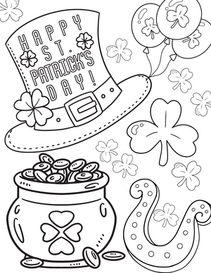 St. Patrick's Day Coloring Pages