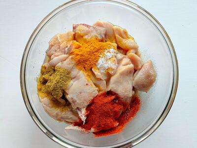 Easy Varutharacha Chicken Curry
