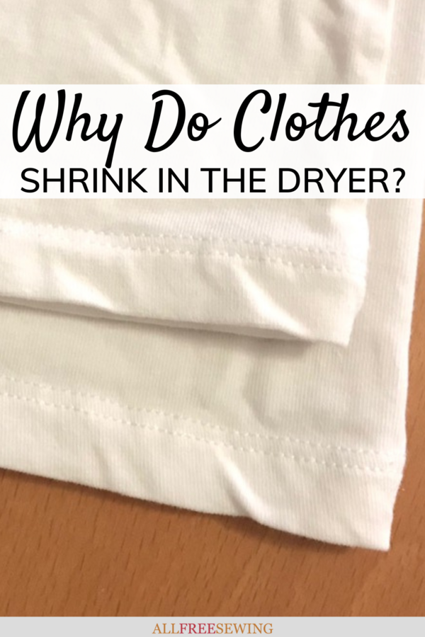 Why Do Clothes Shrink in the Dryer? pin