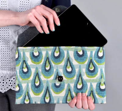 How to Make an Envelope Clutch (iPad/Tablet Case)