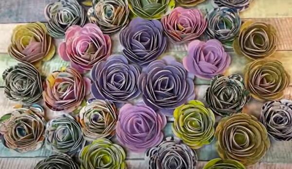 Rolled Paper Flowers