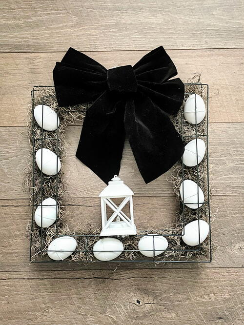 Farmhouse Egg Wreath