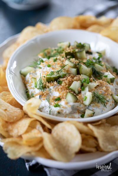 Fried Pickle And Ranch Dip