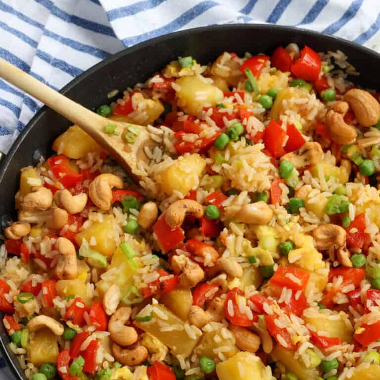 Pineapple Fried Rice | RecipeLion.com