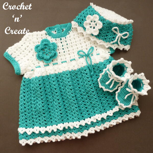 Crochet Baby Girl Outfit