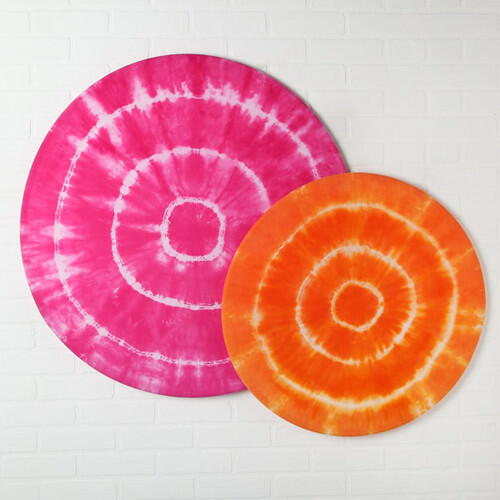 Tie Dye Hula Hoop Craft