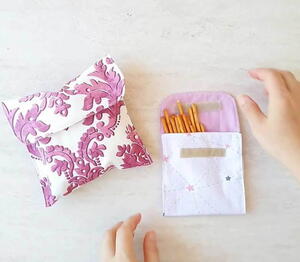 DIY Reusable Snack Bags And Sandwich Bags