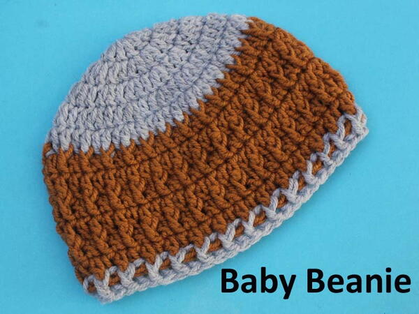 Basic Baby Beanies Hat Free Pattern All Sizes 