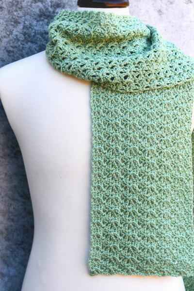 Easy Shell Scarf