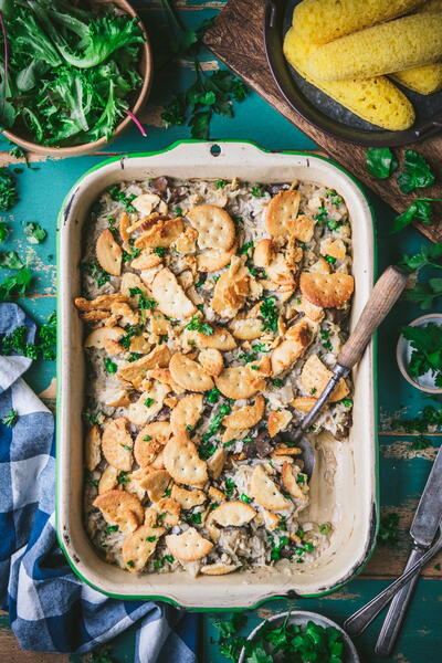 Chicken Mushroom Rice Casserole