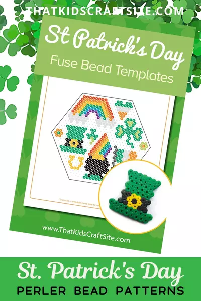 St Patricks Day Fuse Bead Patterns