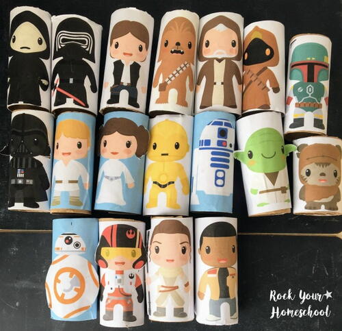 Free Easy Star Wars Toilet Paper Roll Figures For Creative Fun
