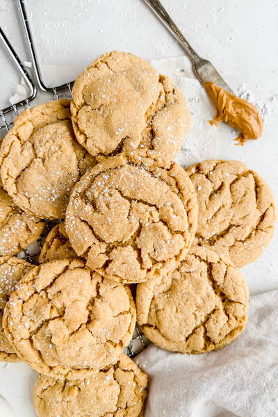 Peanut Butter Crinkle Cookies 
