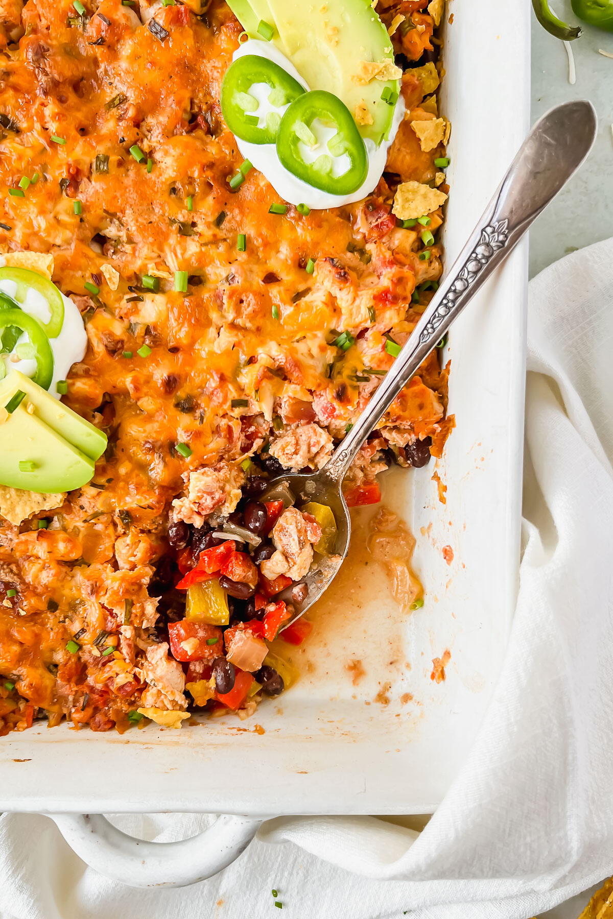 Chicken Taco Casserole