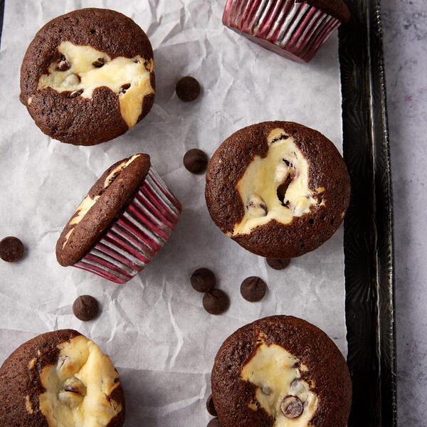 Black Bottom Cupcakes