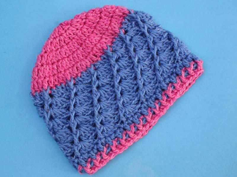 Cozy Baby Beanie Hat All Sizes Free Pattern | FaveCrafts.com