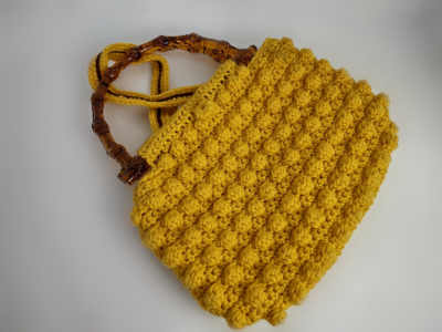 Bobble Stitch Crochet Bag