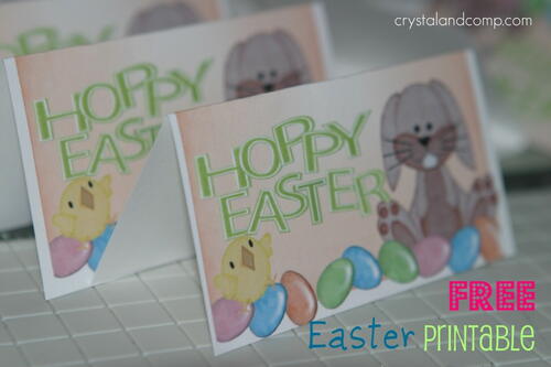 Easter Craft: Another Way To Use Our Free Easter Printable