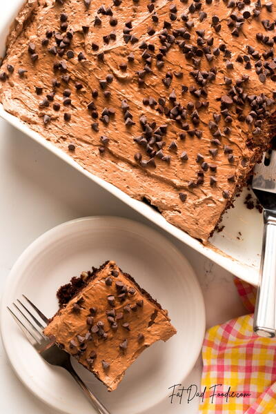 Ultimate Chocolate Poke Cake