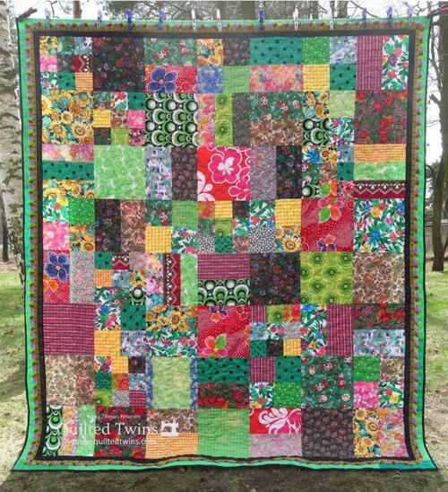 Boho Chic Bed Quilt Pattern