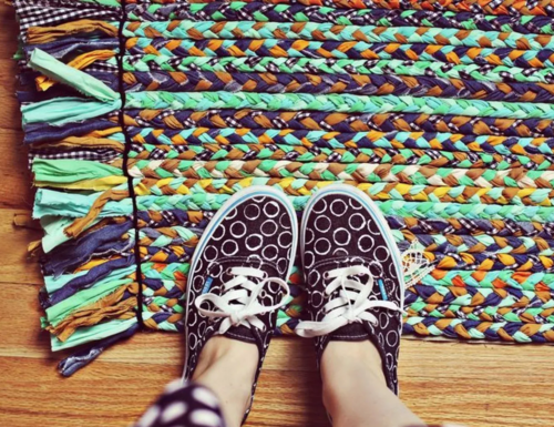 Beginner DIY Braided Rug | AllFreeSewing.com