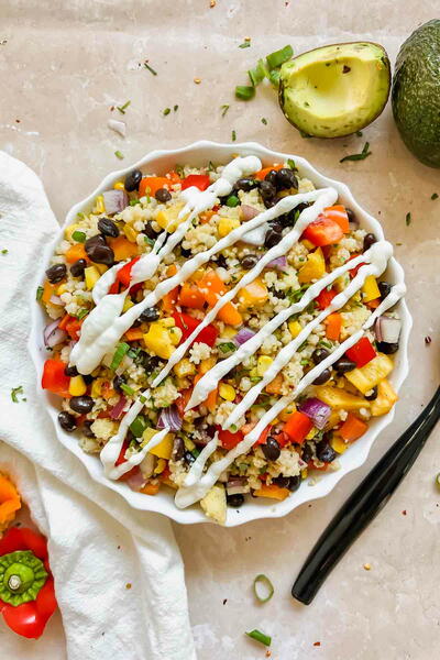 Black Bean Couscous Salad