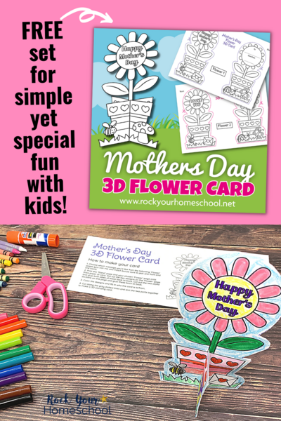 Free Mother’s Day Cards For Kids: Fantastic 3d Coloring Fun And More
