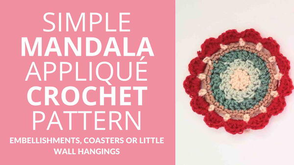 Mandala Appliqué Crochet Pattern