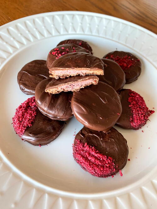 Copycat Raspberry Rally Girl Scout Cookies