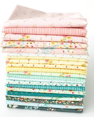 Springtime Hollyhock Lane Fabric Bundle Giveaway