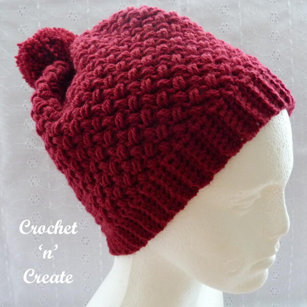 Crochet Warm Beanie Pattern