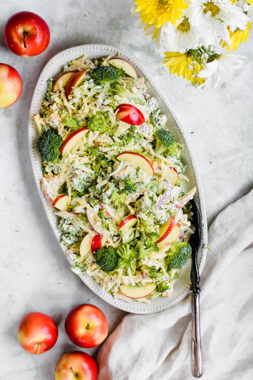 Broccoli Waldorf Salad