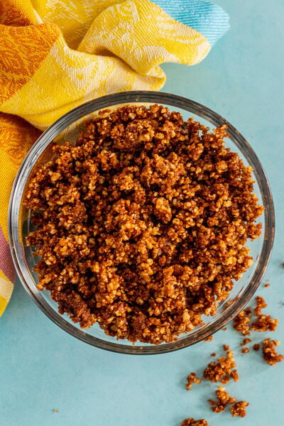 Vegan Walnut Meat Crumbles