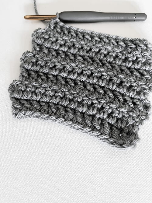 Why Is The Starting Edge Of Crochet Bunched Together?