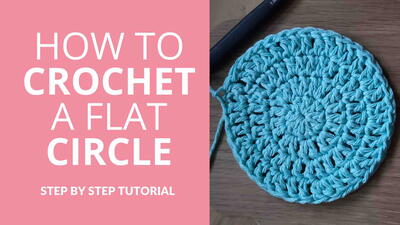 How To Crochet A Flat Circle