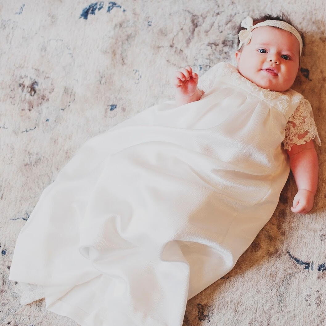 Christening Gown Sewing Pattern | AllFreeSewing.com christening-gown-sewing-pattern-allfreesewing-com
