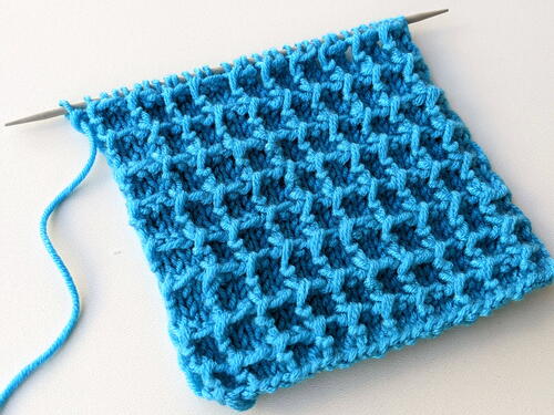 Waffle Stitch Pattern