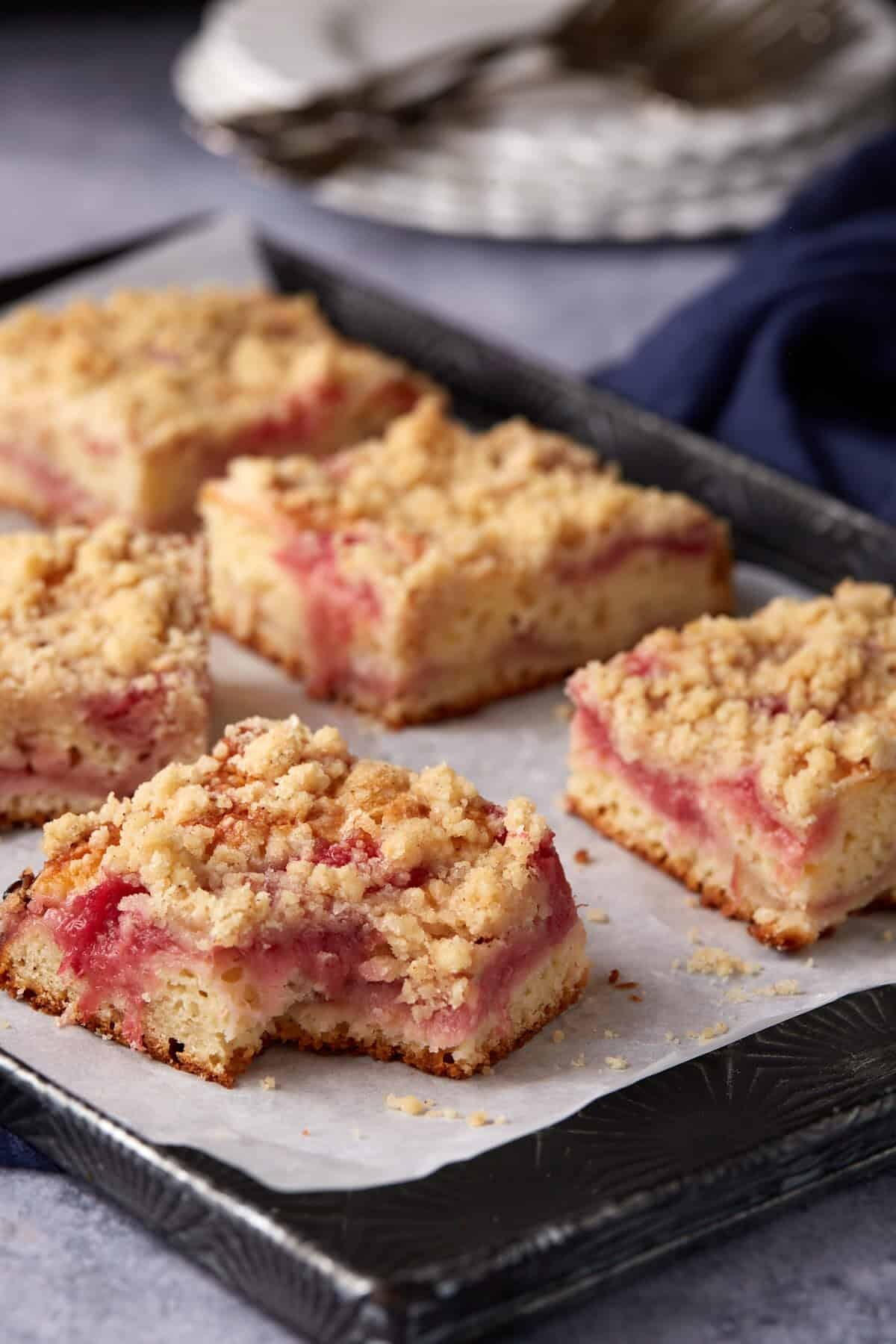 Rhubarb Coffee Cake | FaveSouthernRecipes.com