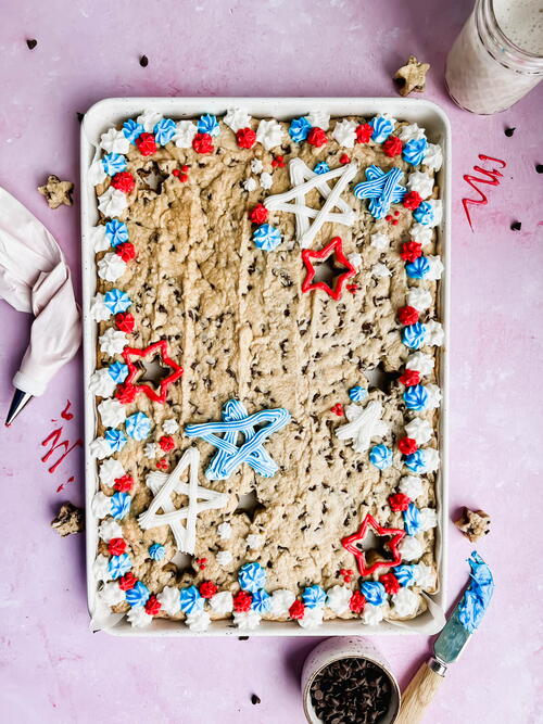 4th Of July Cookie Cake