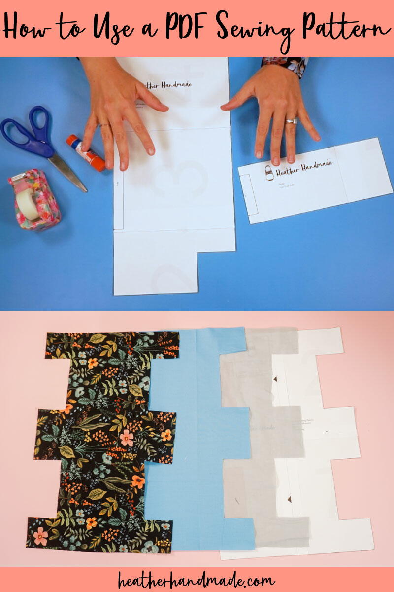 How to Use a PDF Sewing Pattern | AllFreeSewing.com
